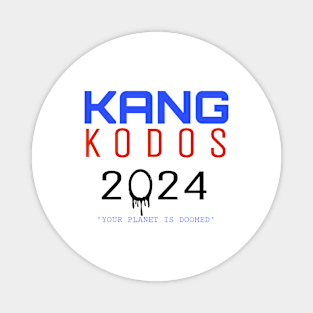 KANG KODOS Alien Simpsons Election 2024 Magnet